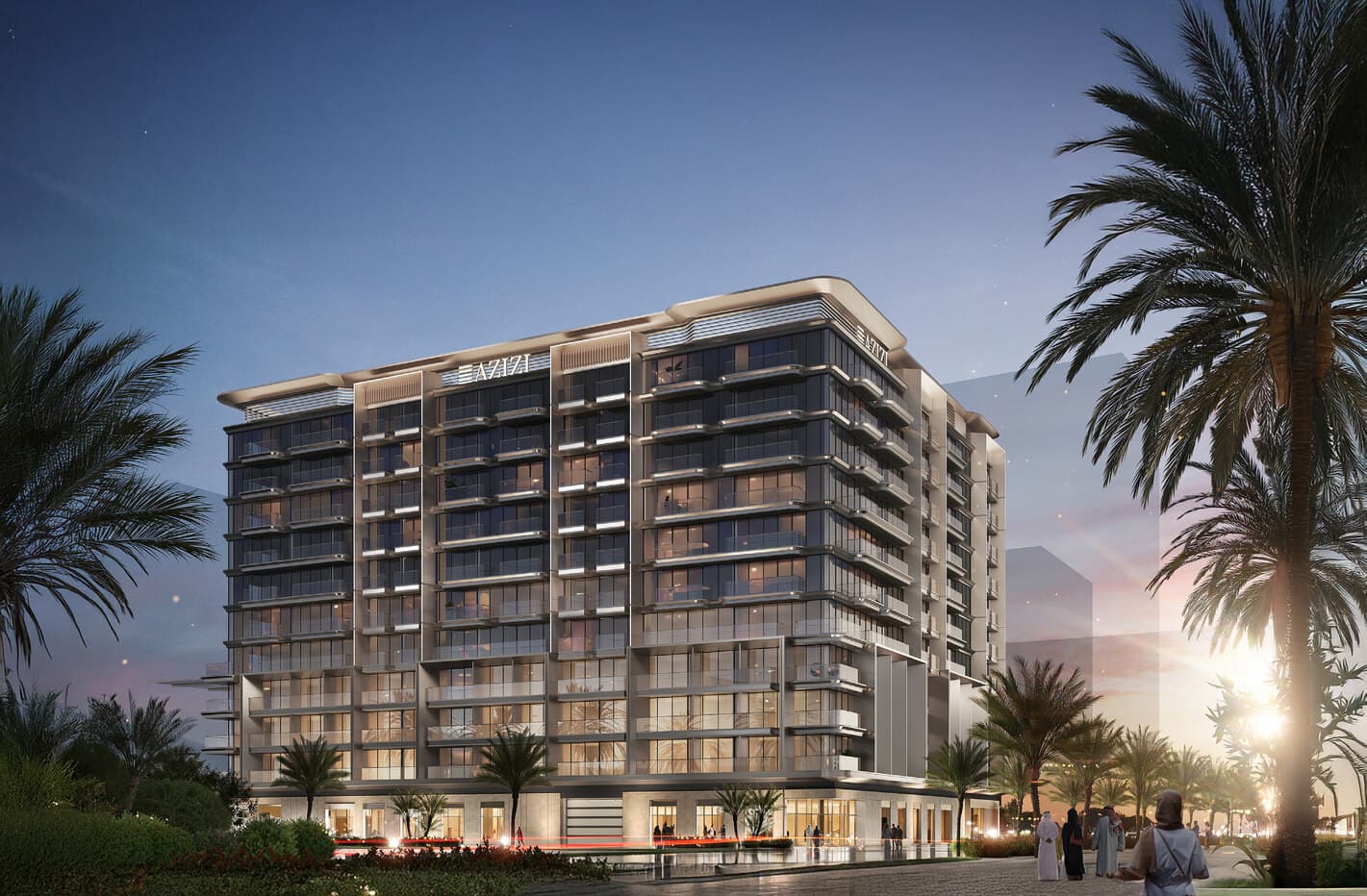 Azizi Wares by Azizi, Jebel Ali Freezone Extension. Render supplied by developer.