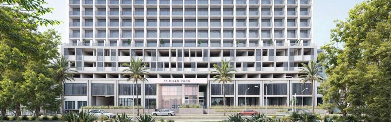 11 Hills Park by TownX Development, Dubai Science Park. Render supplied by developer.