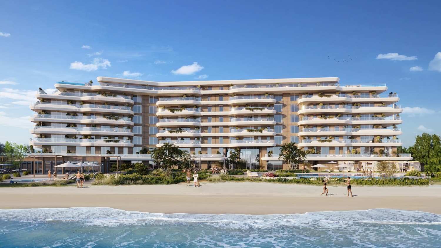 Sha Residence Emirates by IMKAN Properties, Ghadeer Al Tayr. Render supplied by developer.