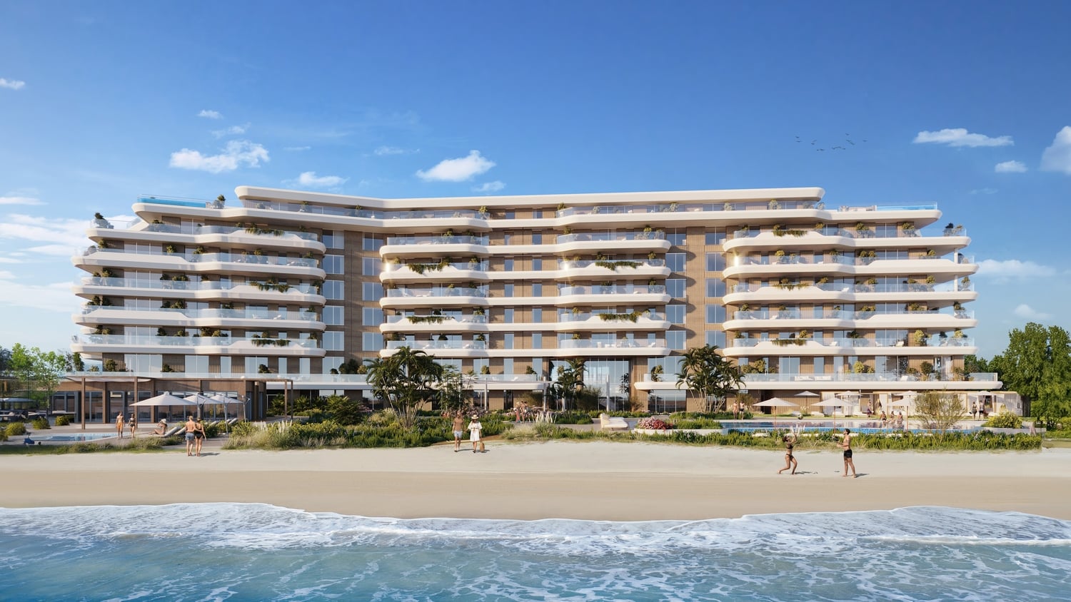 Sha Residence Emirates by IMKAN Properties, Ghadeer Al Tayr. Render supplied by developer.