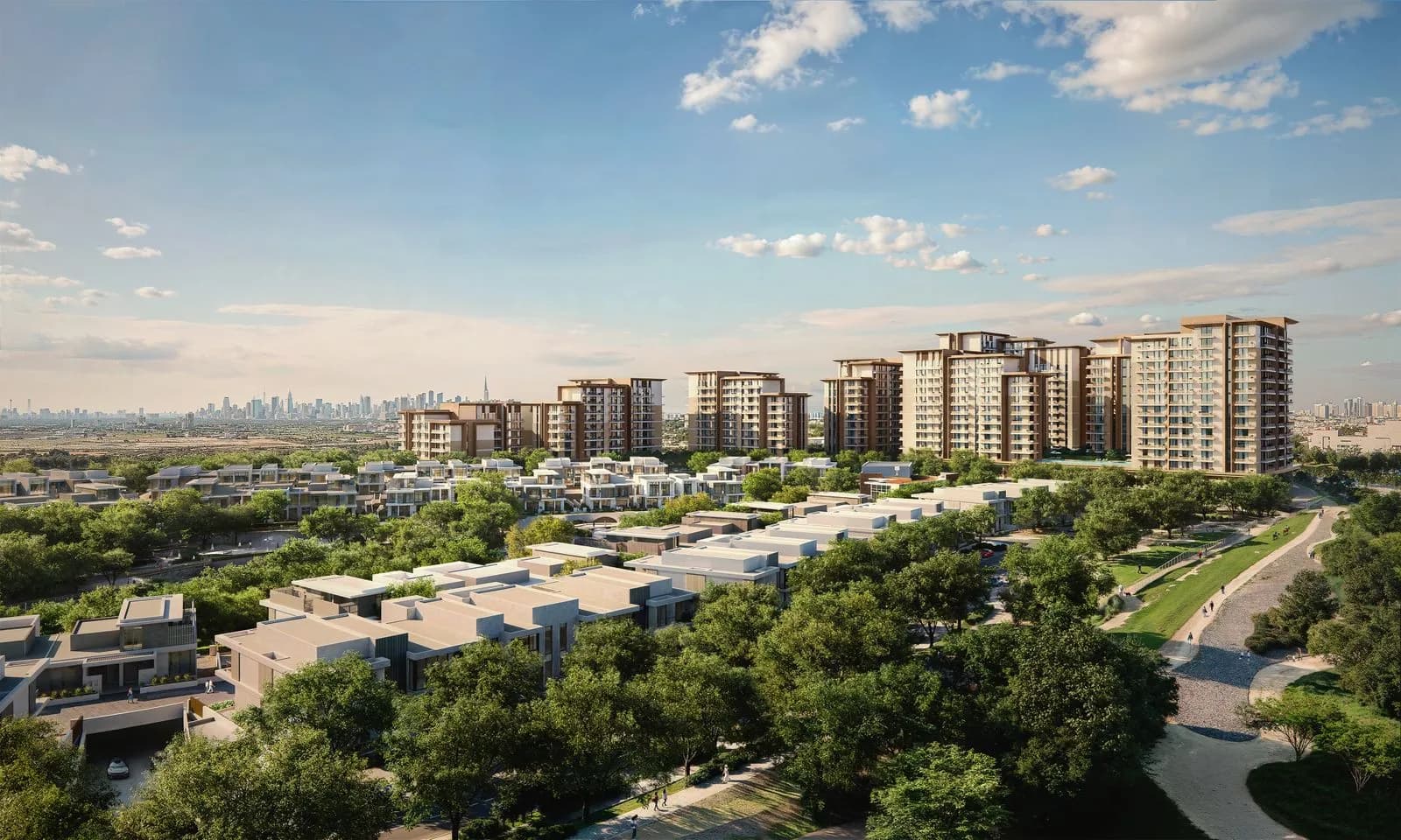 Expo Valley Views by Expo City, Dubai Expo City. Render supplied by developer.