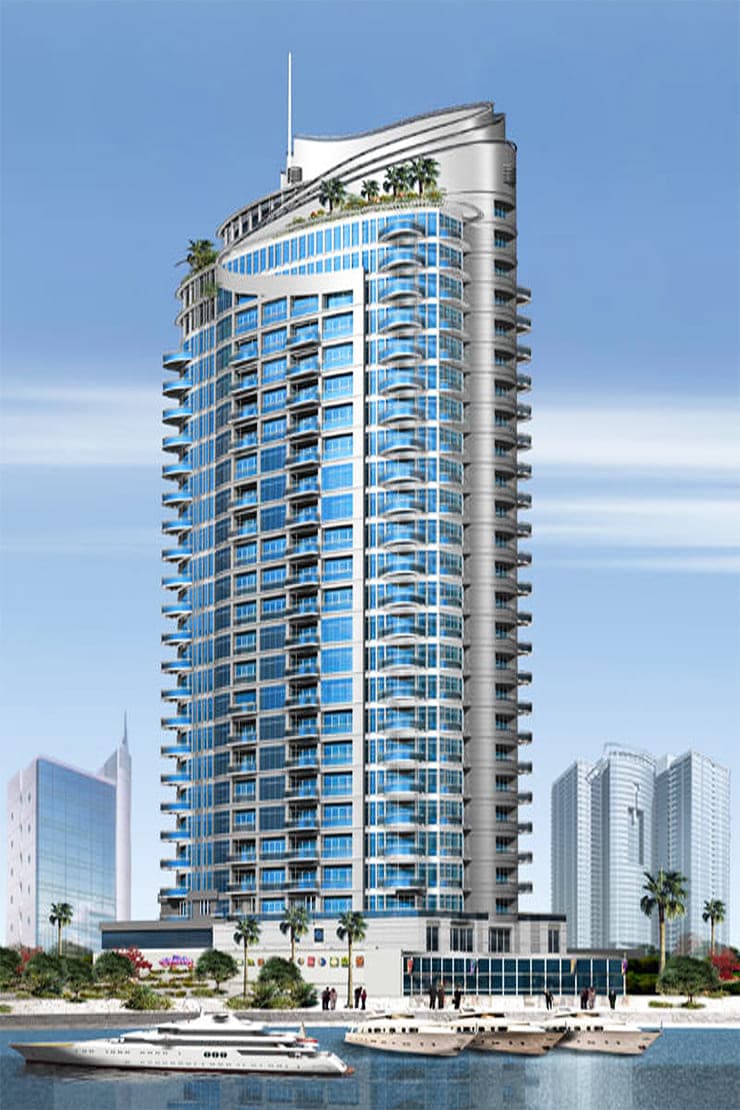Marina Star by Condor, Dubai Marina. Render supplied by developer.