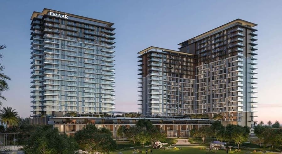 Parkwood Emaar by Emaar, Dubai Hills. Render supplied by developer.