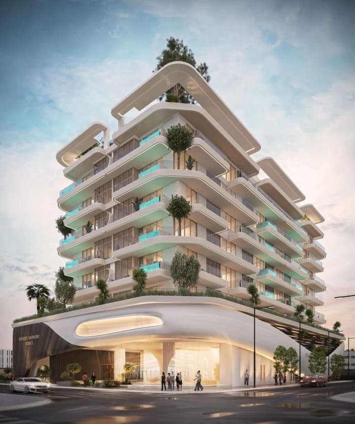 Natuzzi Harmoni by Peace Homes Group, Dubai Islands. Render supplied by developer.