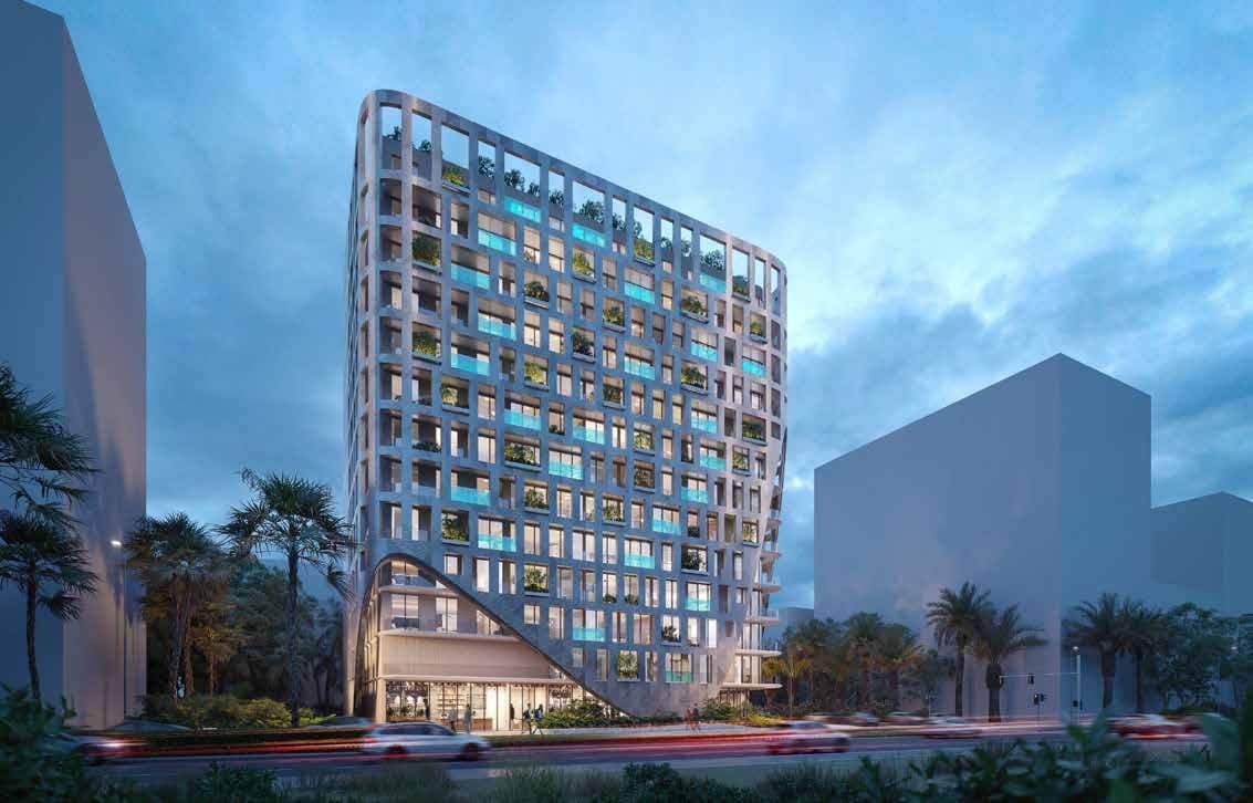 Sky Suites by Peace Homes Group, JVC (Jumeirah Village Circle). Render supplied by developer.