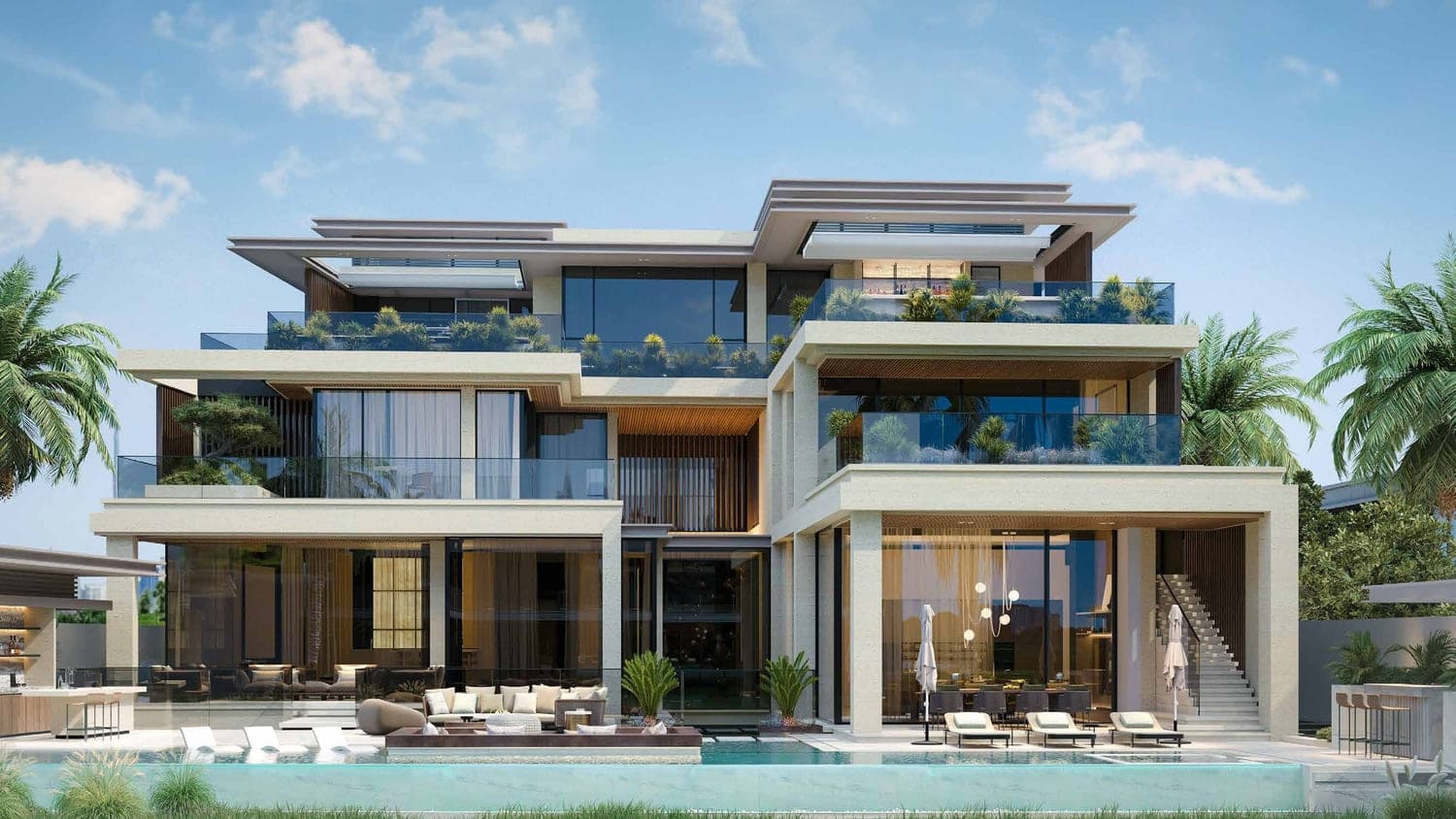 Mews Mansions by Al Ali Property Investment (API), Meydan (Nad Al Sheba 1). Render supplied by developer.