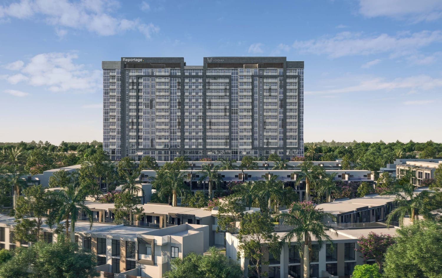 Verdana IV by Reportage, Dubai Investments Park. Render supplied by developer.