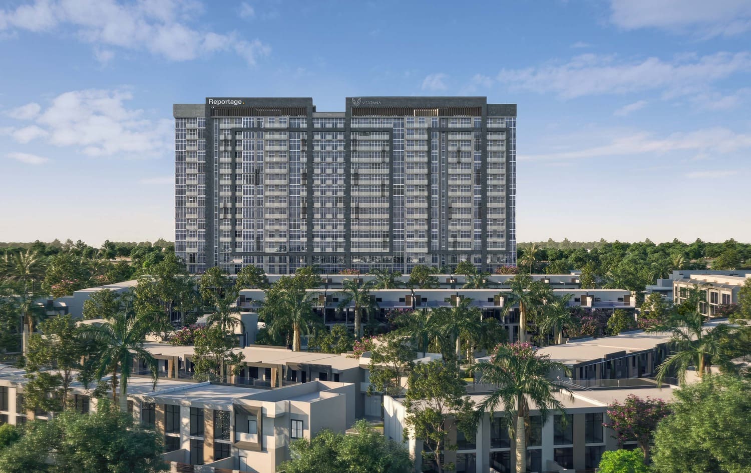 Verdana IV by Reportage, Dubai Investments Park. Render supplied by developer.
