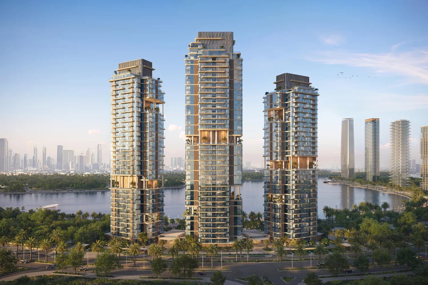 The Edit at d3 Tower A and B by Meraas, Dubai Design District. Render supplied by developer.