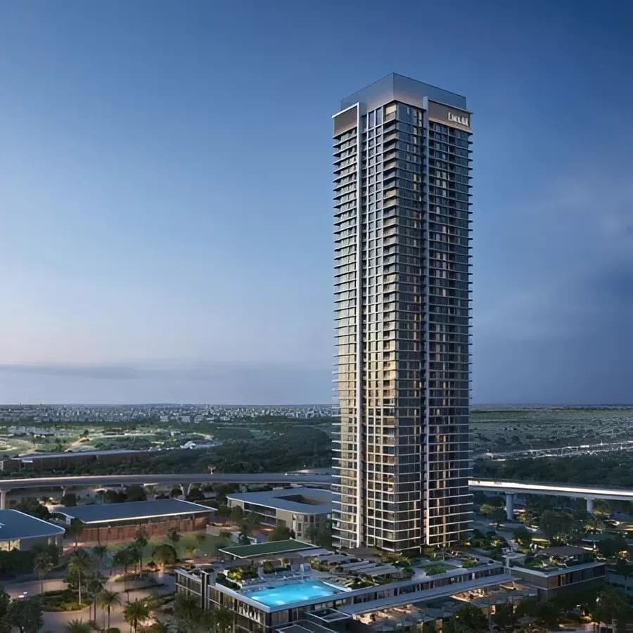 Lyvia By Palace by Emaar, Green Gate at Dubai Creek Harbour. Render supplied by developer.