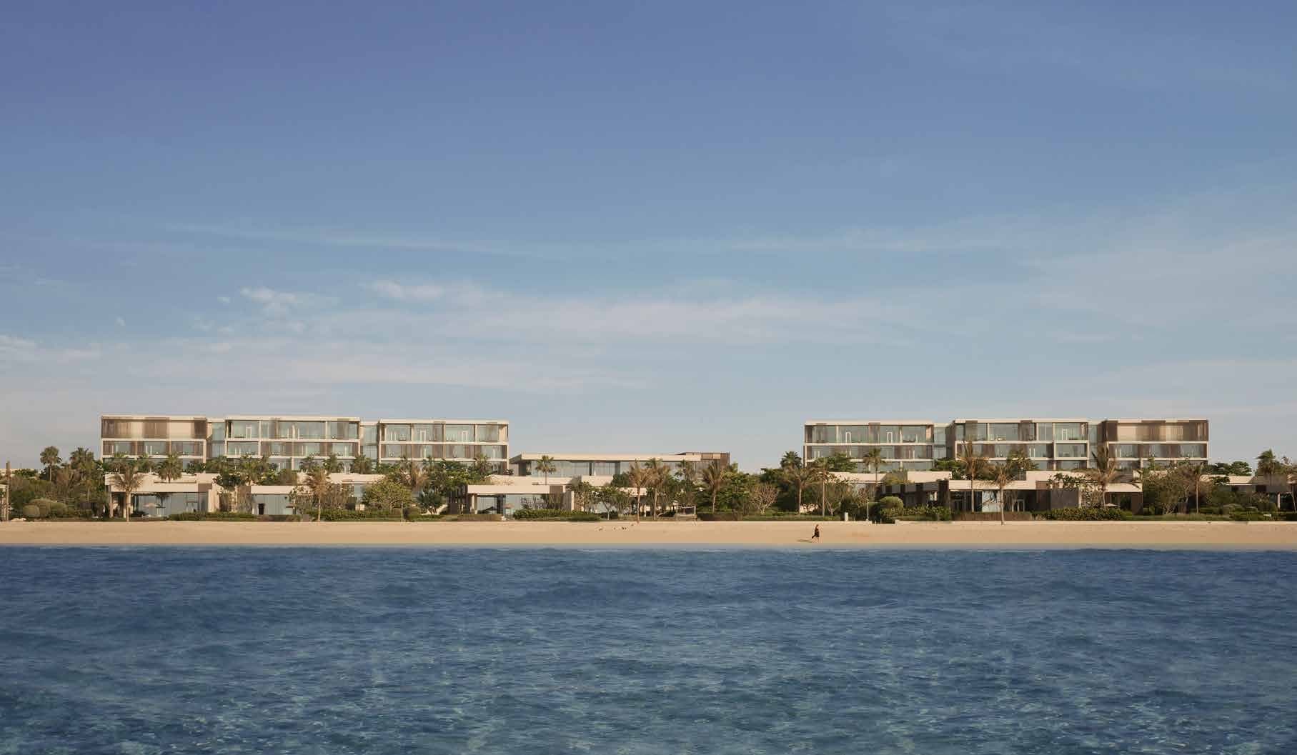 Al Zorah Seaside Hills by Al Zorah Development Company, Al Zorah City. Render supplied by developer.