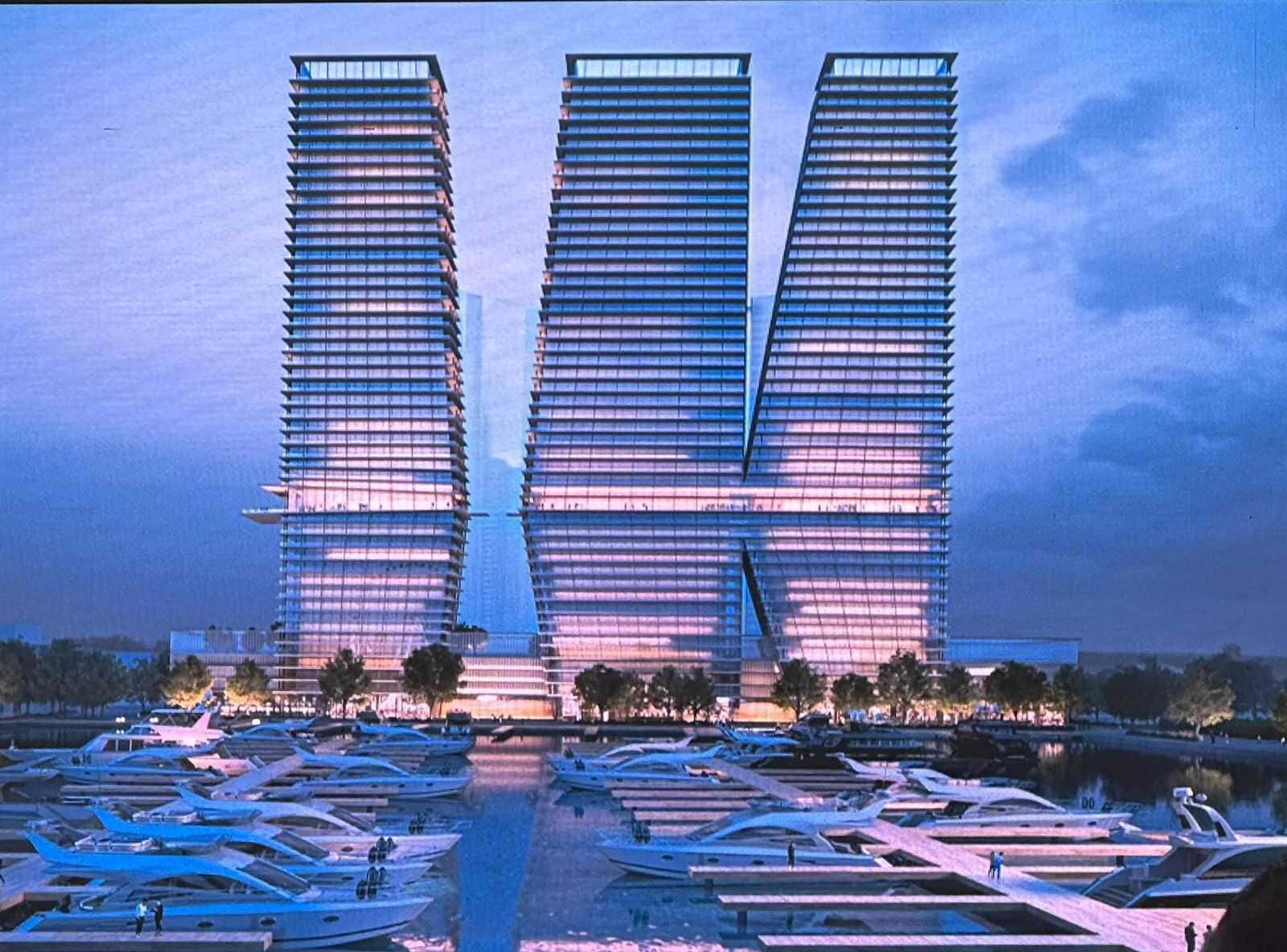 W The Residences by Arada by ARADA, Dubai Harbour. Render supplied by developer.