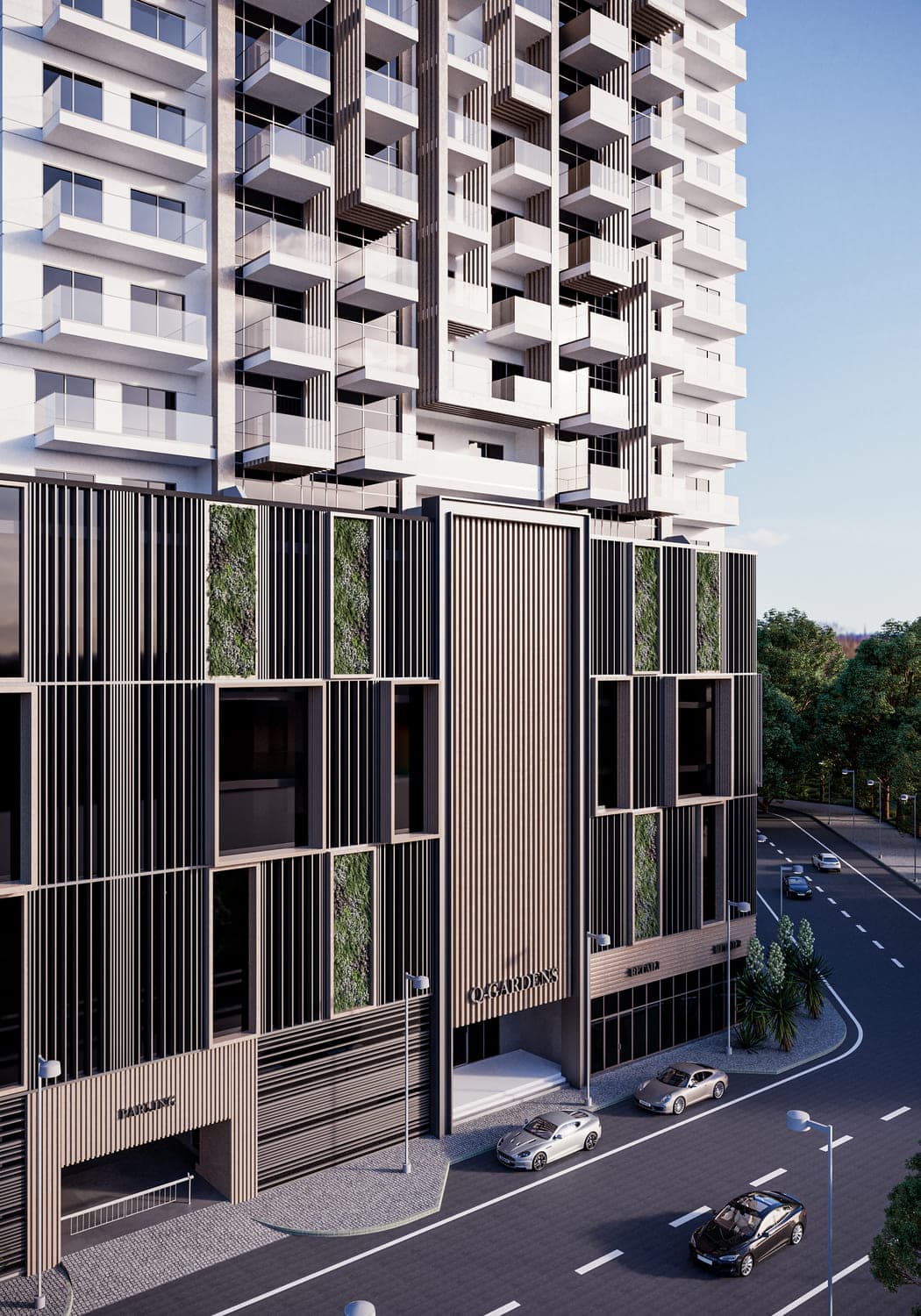 Q Gardens Loft by AYS Developers, JVC (Jumeirah Village Circle). Render supplied by developer.