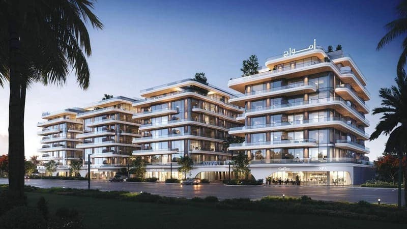 Gate Eleven by AMWAJ Development, Wadi Al Safa 3. Render supplied by developer.