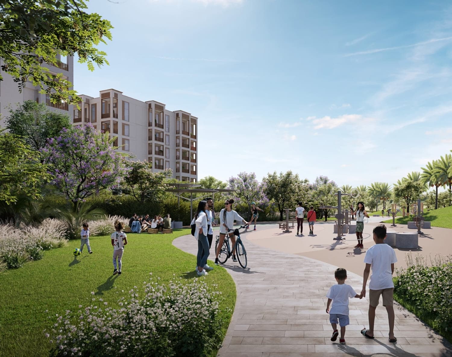 Cedar by Emaar, Al Kheeran. Render supplied by developer.