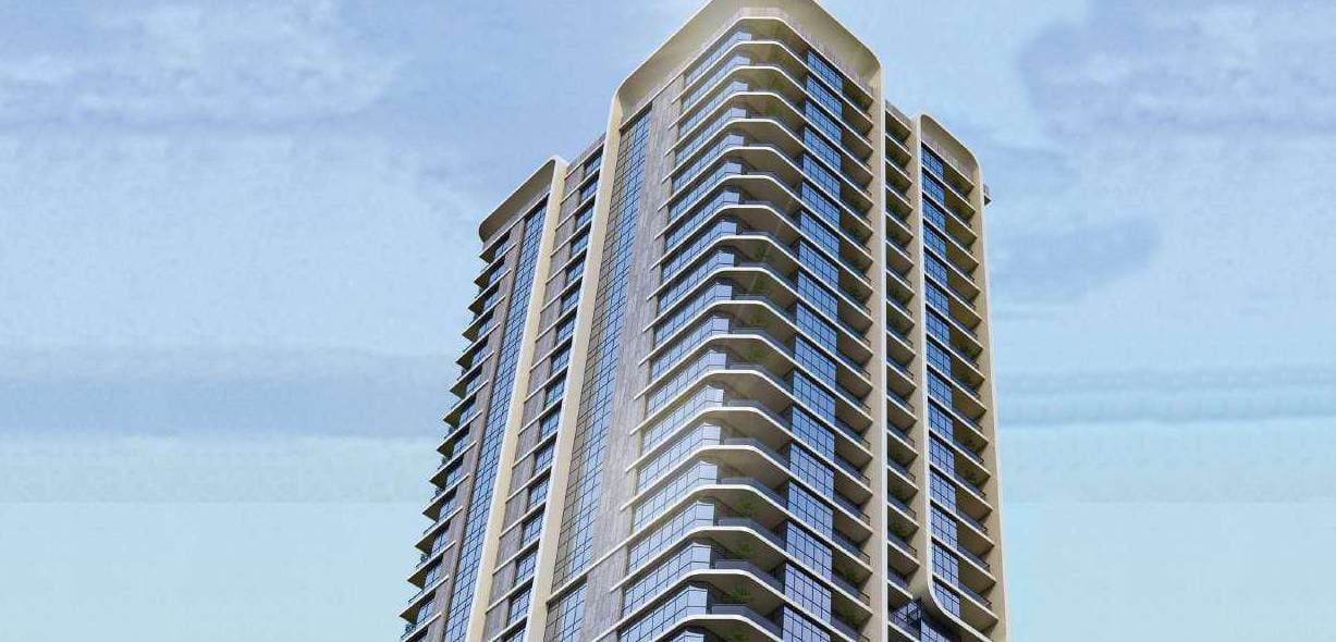 Oasis Tower 3 by GJ Properties, Al Rashidiya 1. Render supplied by developer.