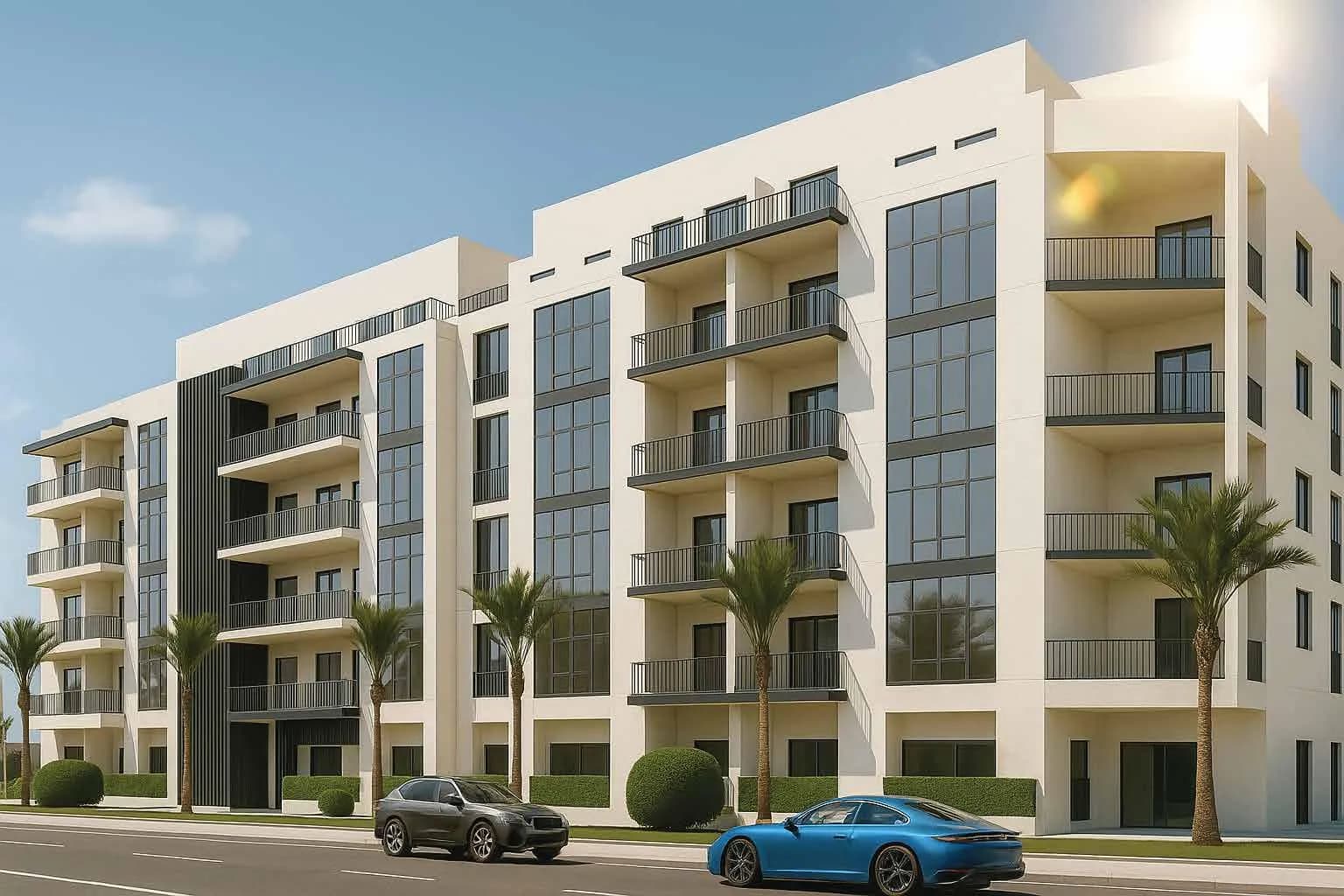 Asayel Avenue by Dubai Investments, Mirdif. Render supplied by developer.