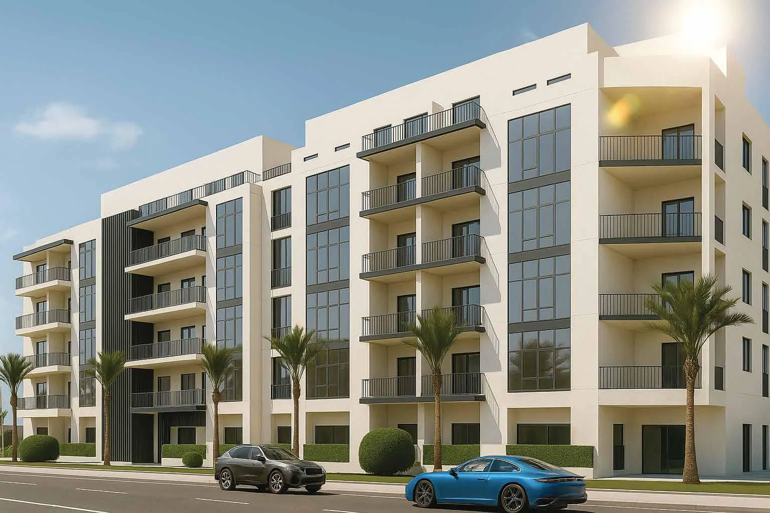 Asayel Avenue by Dubai Investments, Mirdif. Render supplied by developer.