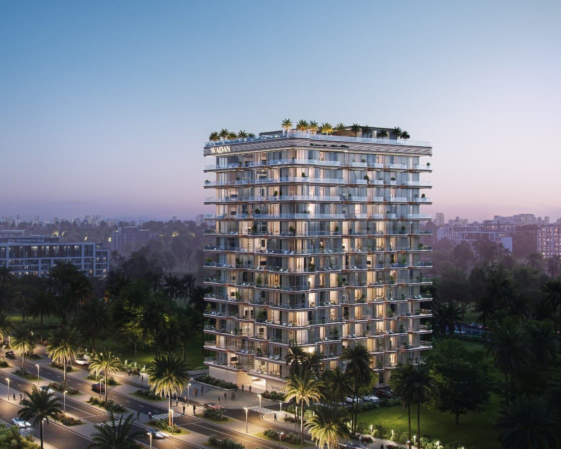 Seraph By Wadan by Wadan Developments, Dubailand Residence Complex. Render supplied by developer.