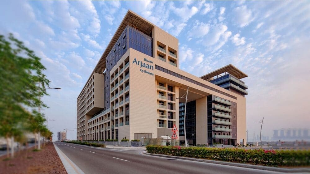 Bloom Arjaan by Rotana by Bloom Properties, Al Saadiyat island. Render supplied by developer.