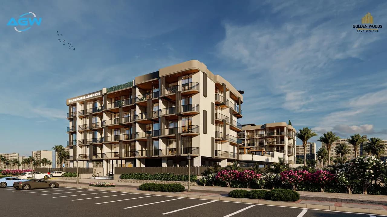 Golden Woods Albab Views by Golden Woods, Madinat Al Mataar. Render supplied by developer.
