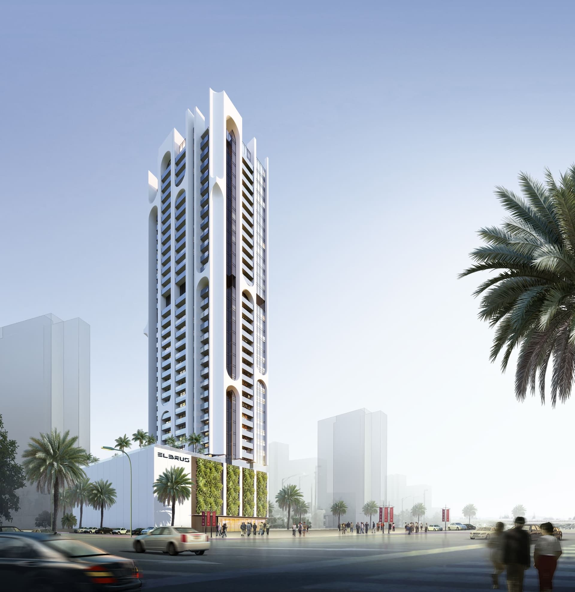 Elbrus by Tiger, JVT (Jumeirah Village Triangle). Render supplied by developer.