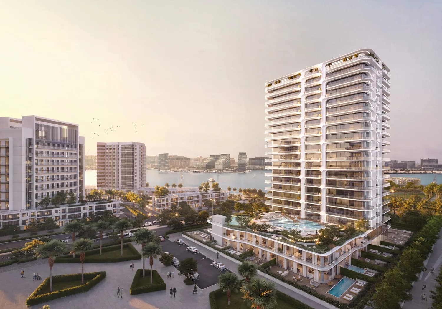Stellar by Elie Saab by Royal Group, Yas Island. Render supplied by developer.