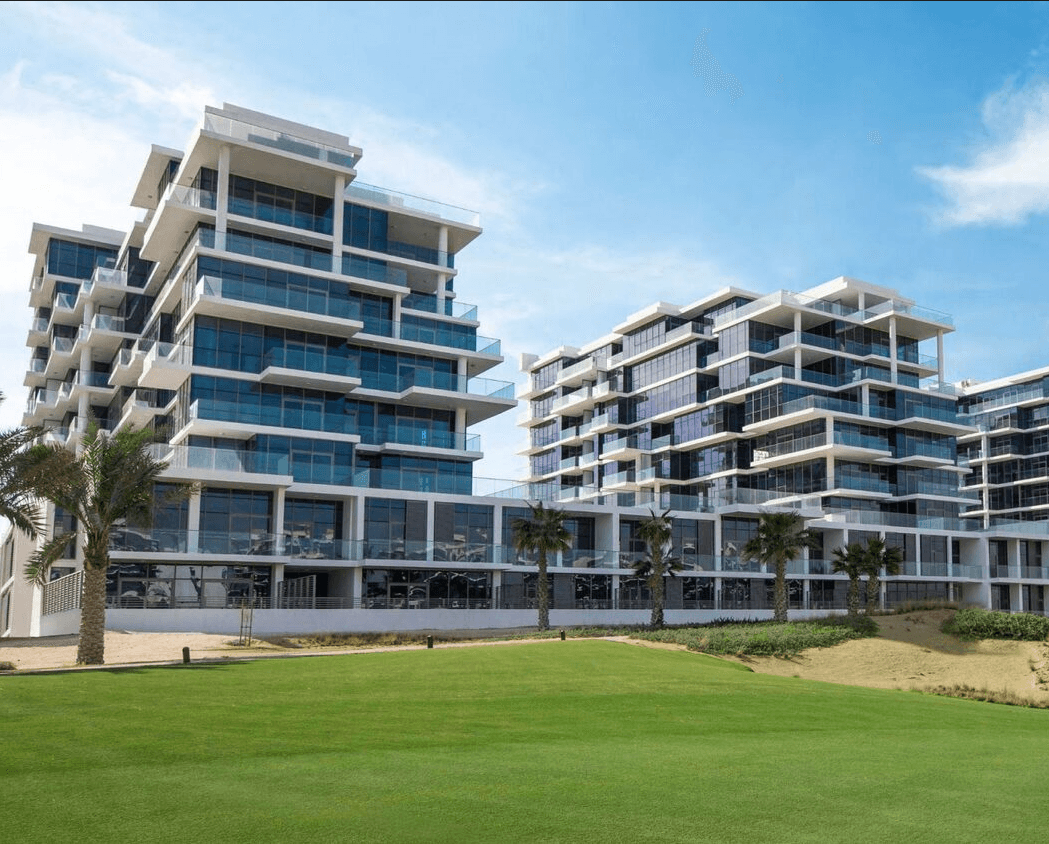 Damac Hills - Golf Promenade by Damac, Damac Hills. Render supplied by developer.