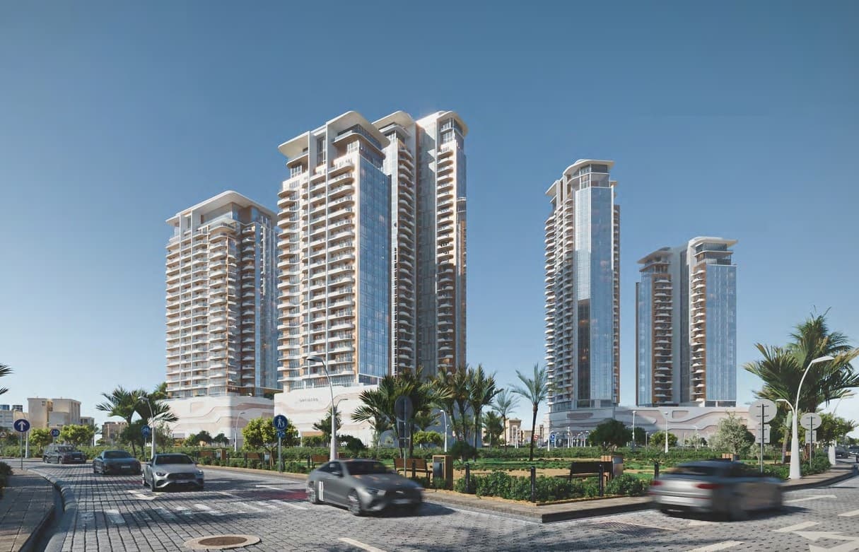 The Orchard Place by Peak Summit Real Estate Development, JVC (Jumeirah Village Circle). Render supplied by developer.