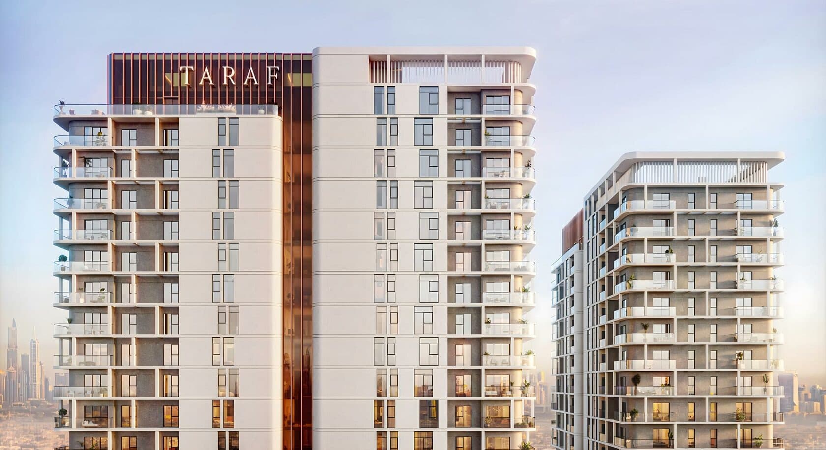 Cello by Taraf by Taraf, Al Barsha South 4. Render supplied by developer.
