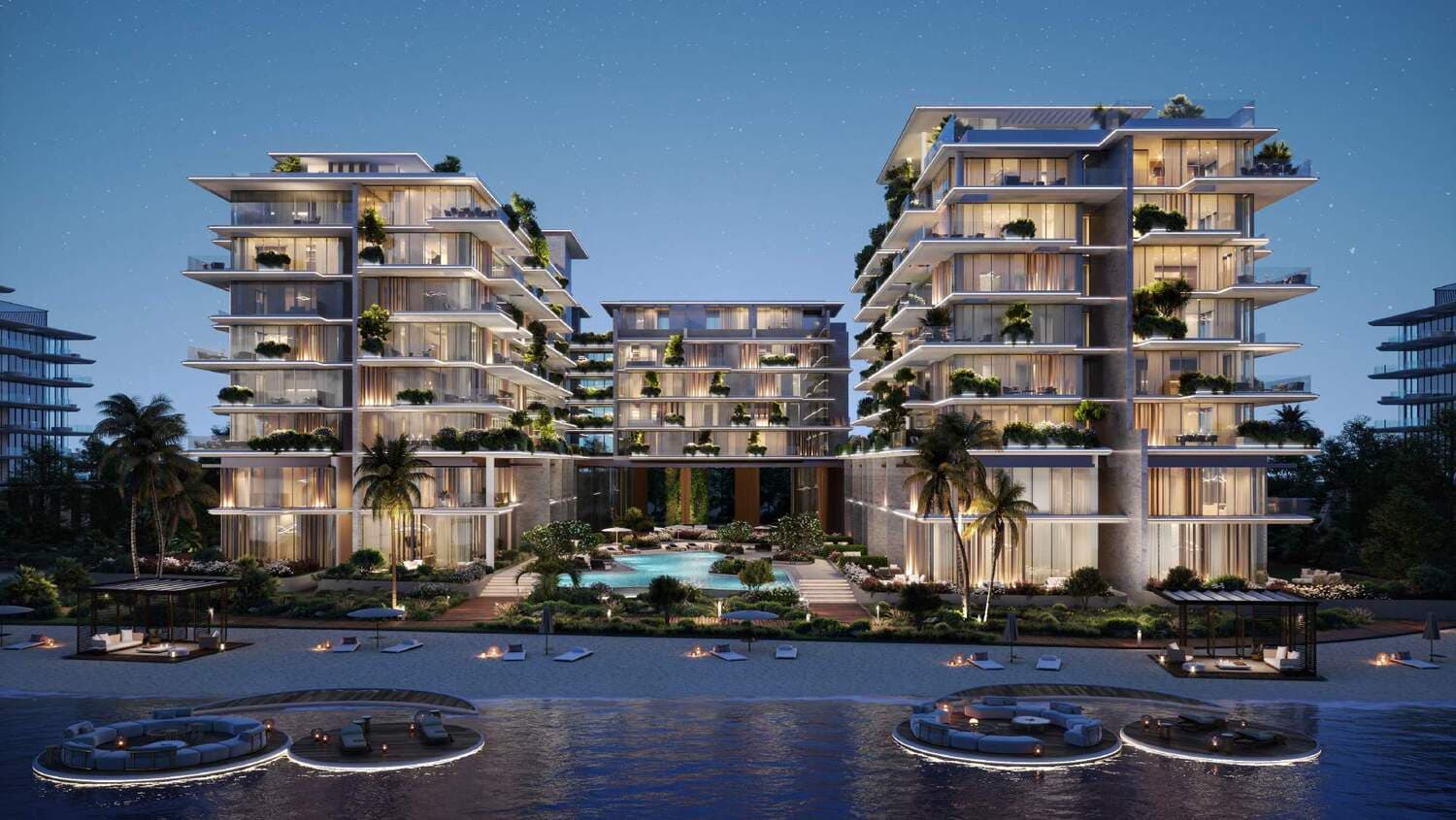 Silena Residences by AVENEW Development, Dubai Islands. Render supplied by developer.