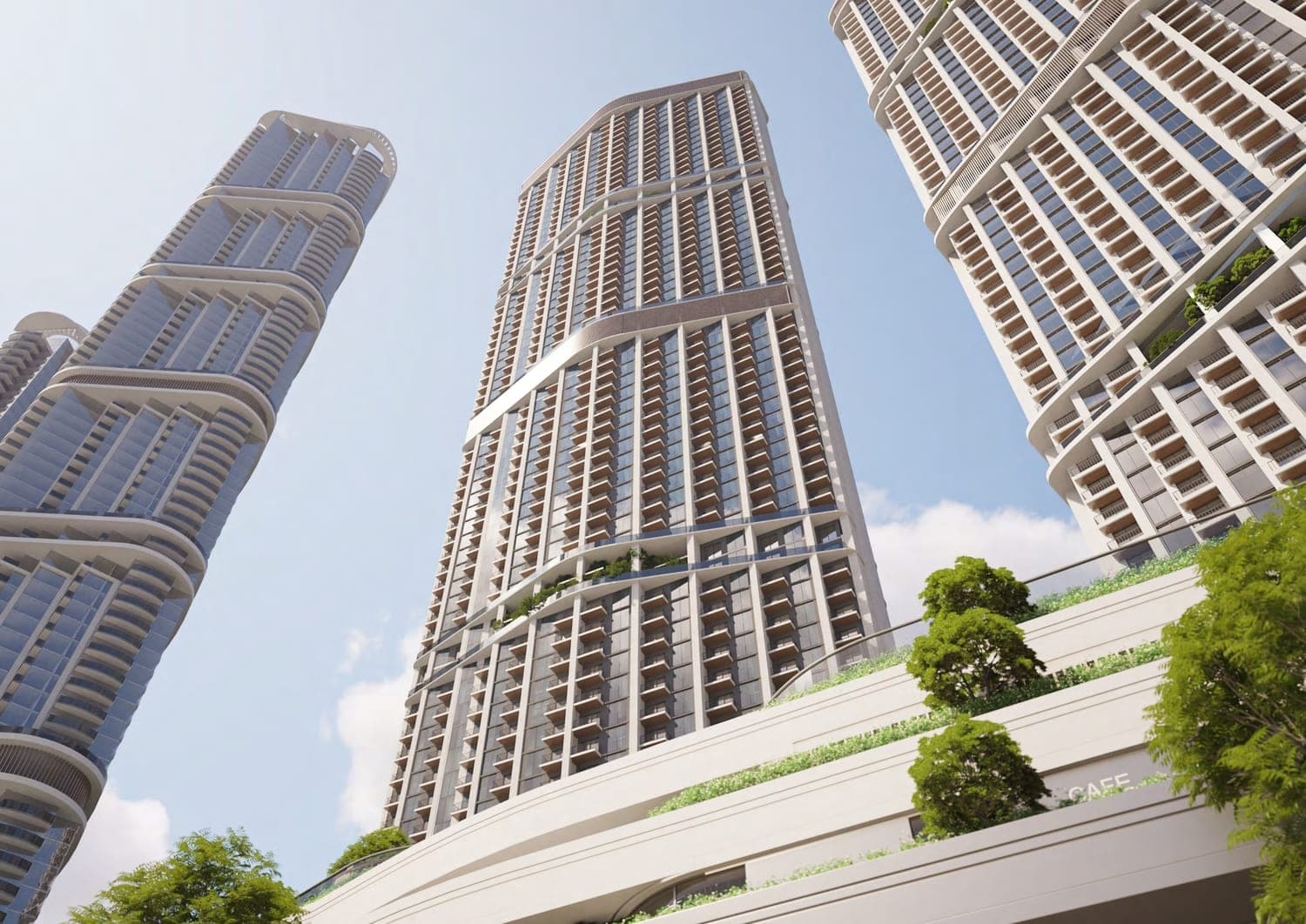 310 Riverside Crescent by Sobha, Sobha Hartland 2. Render supplied by developer.