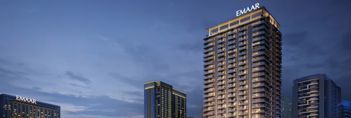 Marina Cove by Emaar, Dubai Marina. Render supplied by developer.