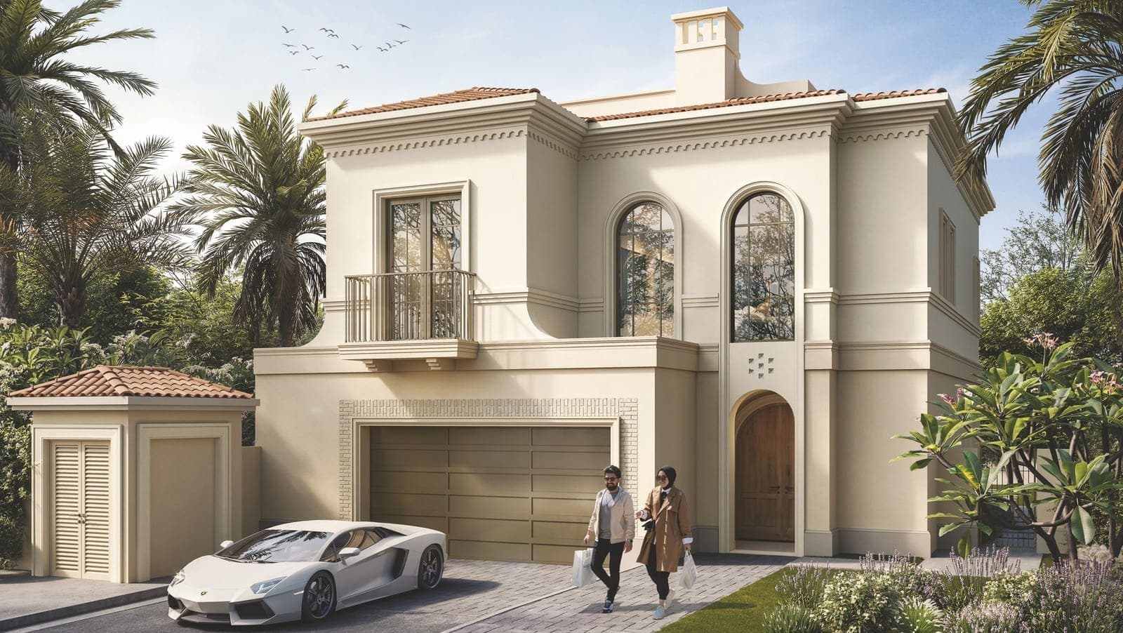 Bloom Living Seville by Bloom Properties, Zayed City. Render supplied by developer.