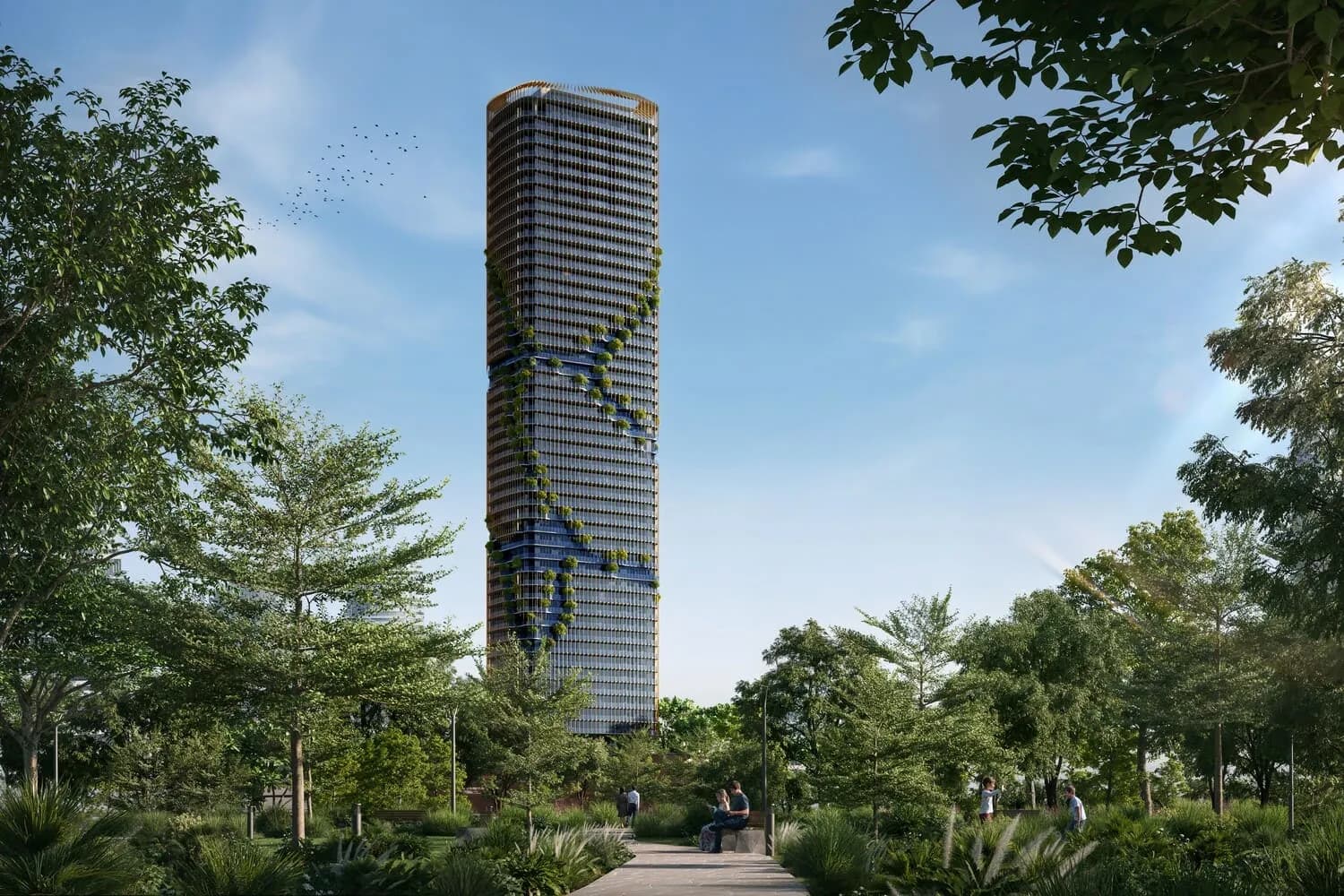 Kanyon by Beyond by Beyond, Maritime City. Render supplied by developer.