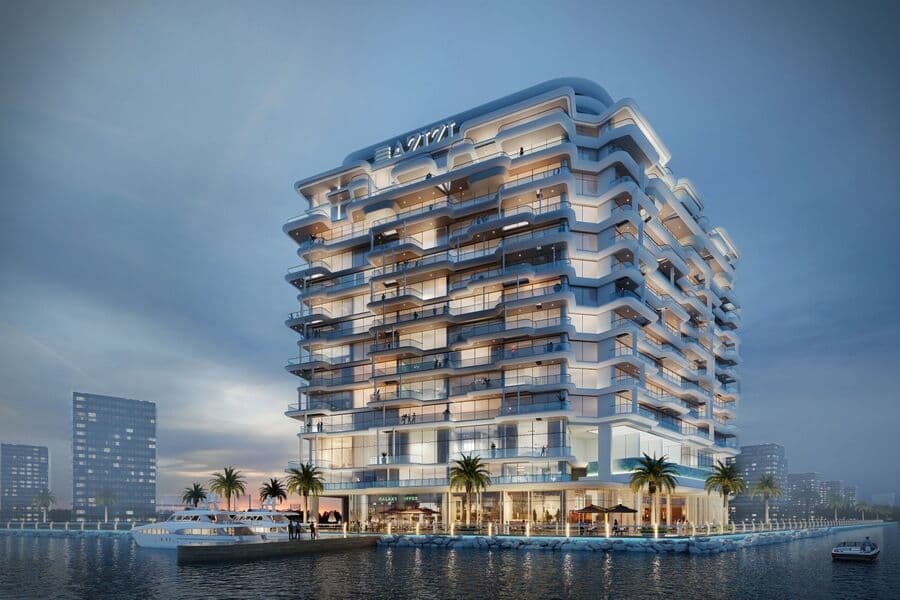 Azizi Wasel by Azizi, Dubai Islands. Render supplied by developer.