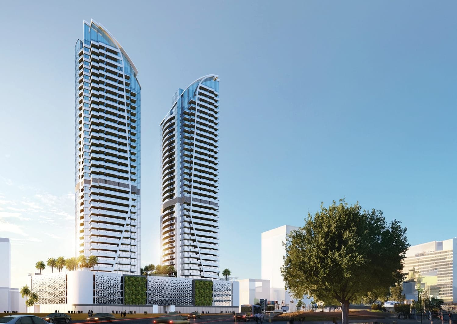 Red Square by Tiger, JVT (Jumeirah Village Triangle). Render supplied by developer.