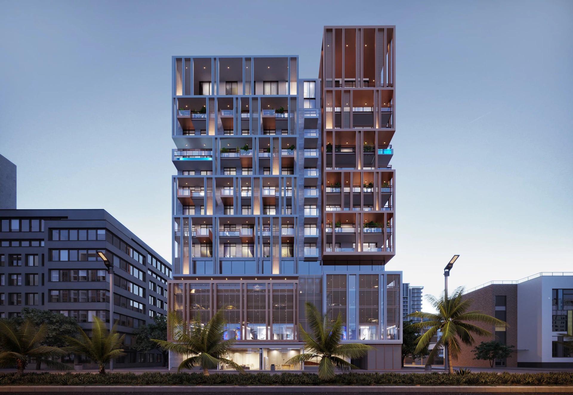 AB Cavalier by AB Developers, JVC (Jumeirah Village Circle). Render supplied by developer.