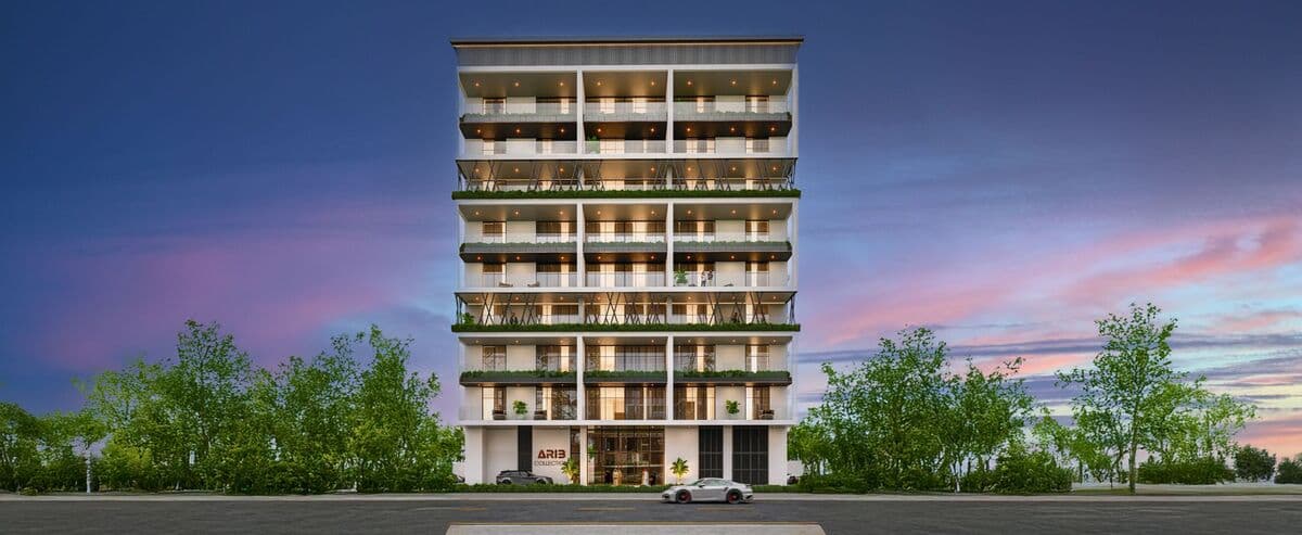 Arib Collection by ARIB Developments, Dubailand Residence Complex. Render supplied by developer.