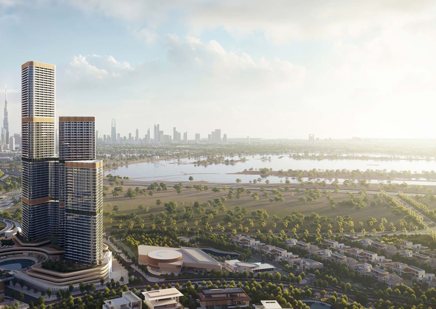 Skyvue Spectra by Sobha, Bukadra. Render supplied by developer.