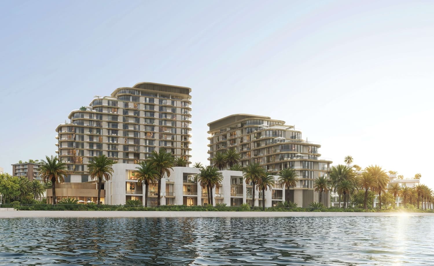Mirasol II by RAK Properties, Mina Al Arab. Render supplied by developer.
