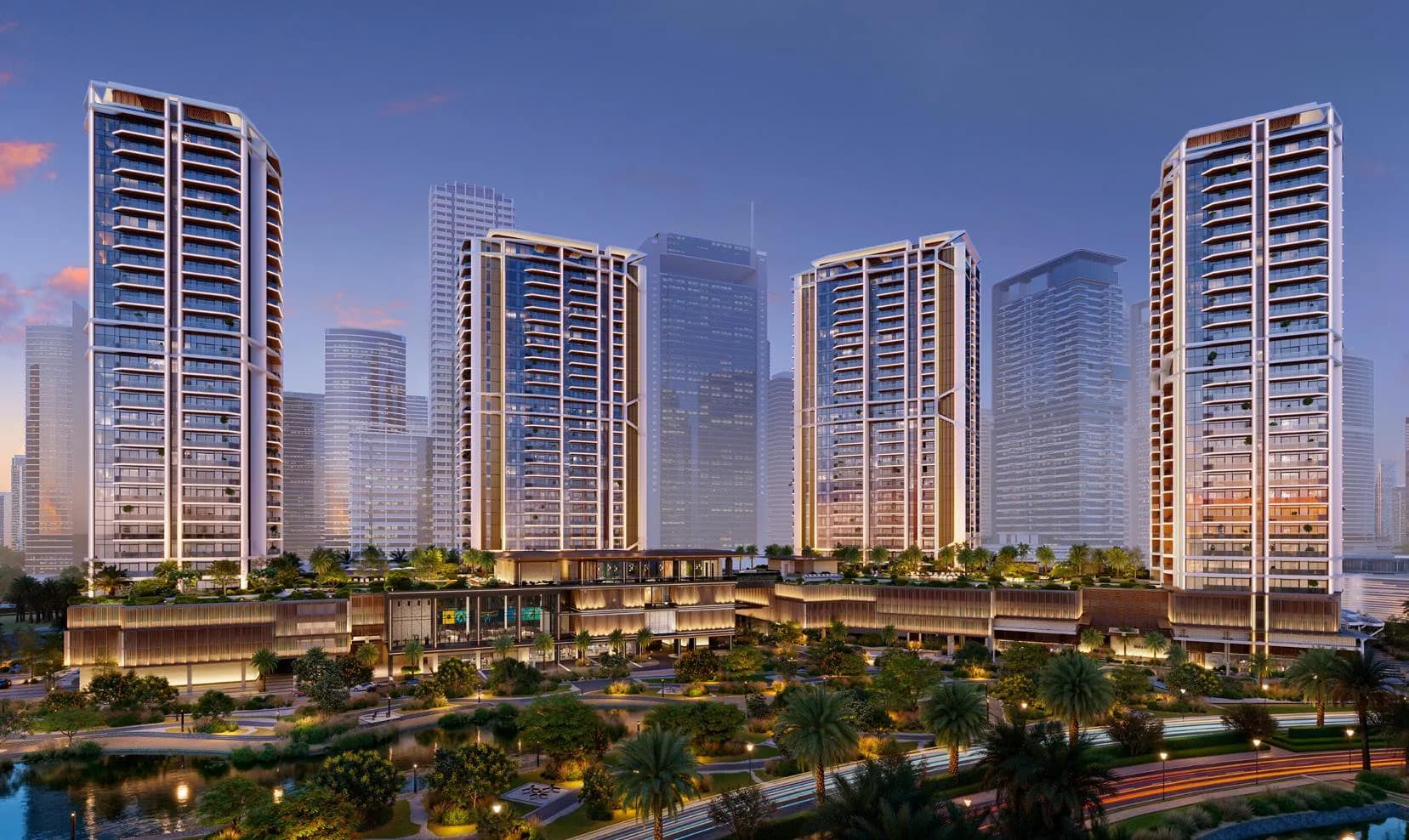 Eltiera Views by Ellington, Jumeirah Islands. Render supplied by developer.