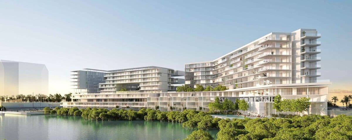 Creekside Residence by Al Zorah Development Company, Al Zorah City. Render supplied by developer.