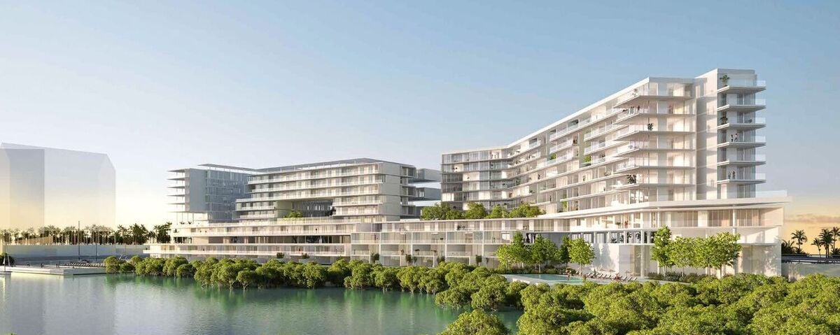 Creekside Residence by Al Zorah Development Company, Al Zorah City. Render supplied by developer.