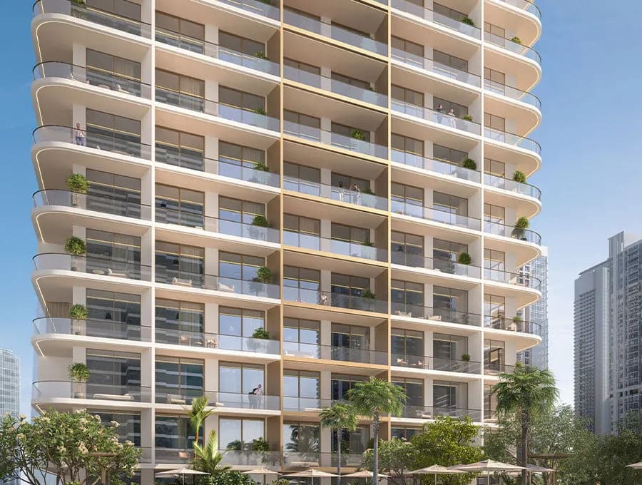Marriott Residences JLT by Saba Properties, JLT (Jumeirah Lake Towers). Render supplied by developer.