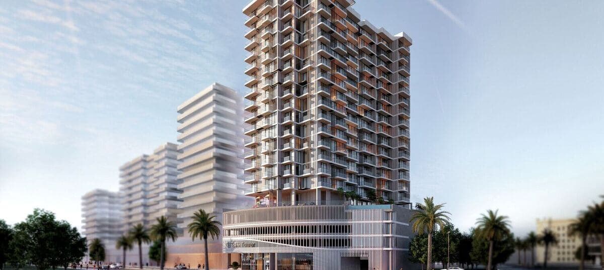 TETR1S Tower by Object One, JVC (Jumeirah Village Circle). Render supplied by developer.
