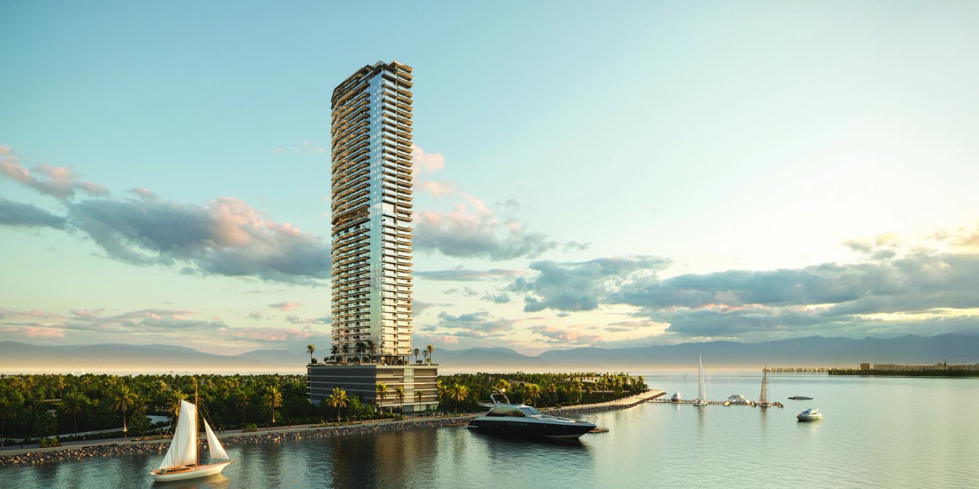 Il Vento by Kora Properties, Maritime City. Render supplied by developer.