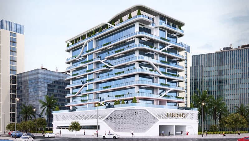 Mackerel Tower by Saeed Tarrad Real Estate Development, Dubai Islands. Render supplied by developer.