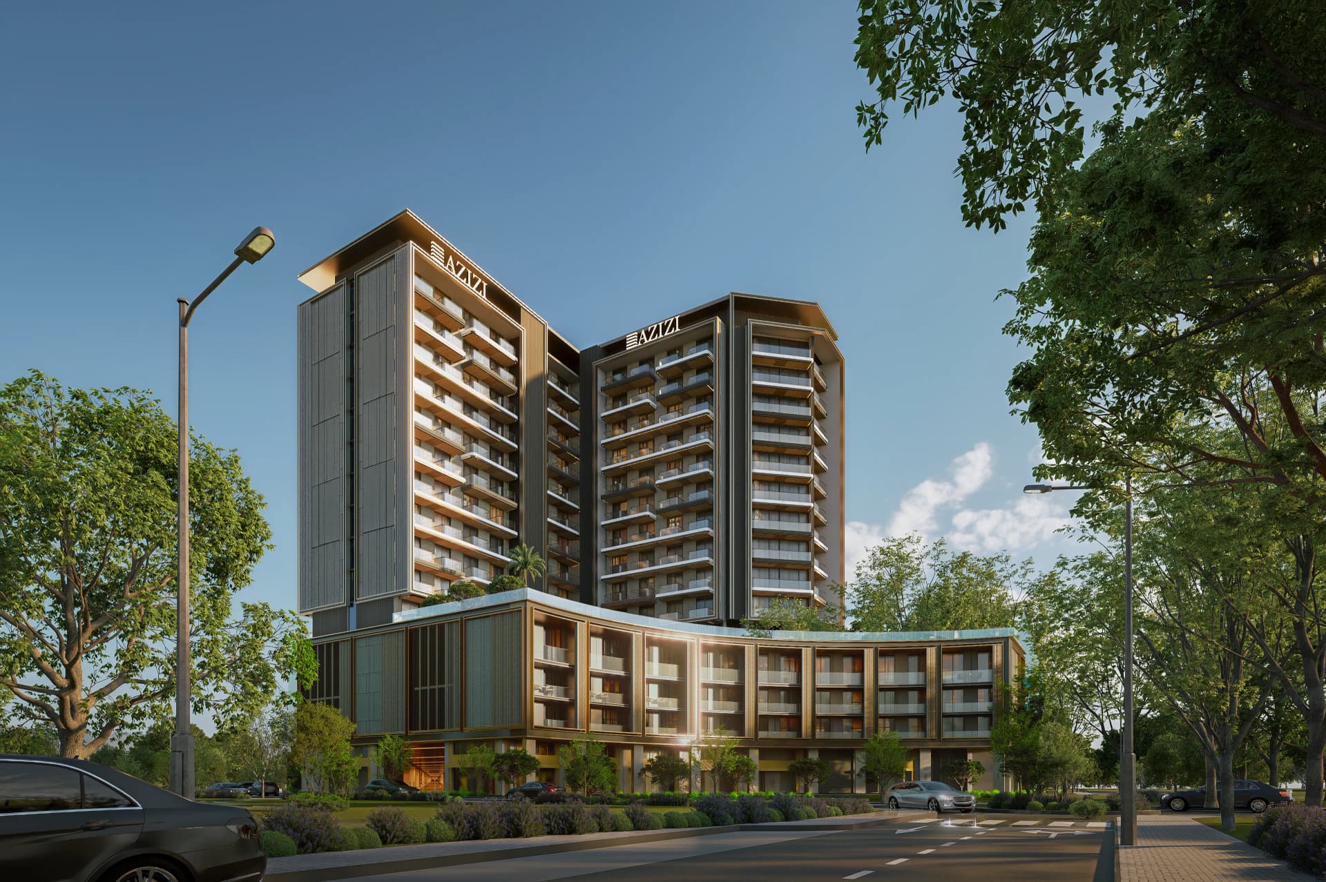 Azizi Gabriel by Azizi, Jabal Ali Industrial 2. Render supplied by developer.