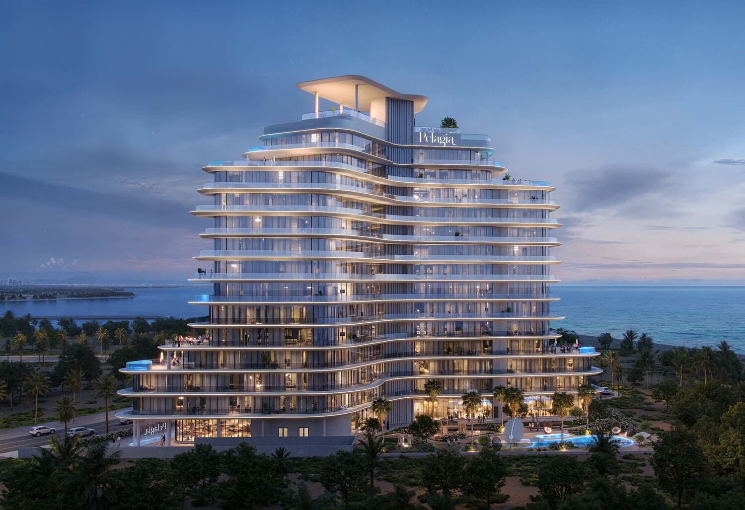 Pelagia by BNW Developments, Jazeerat Al Marjan. Render supplied by developer.